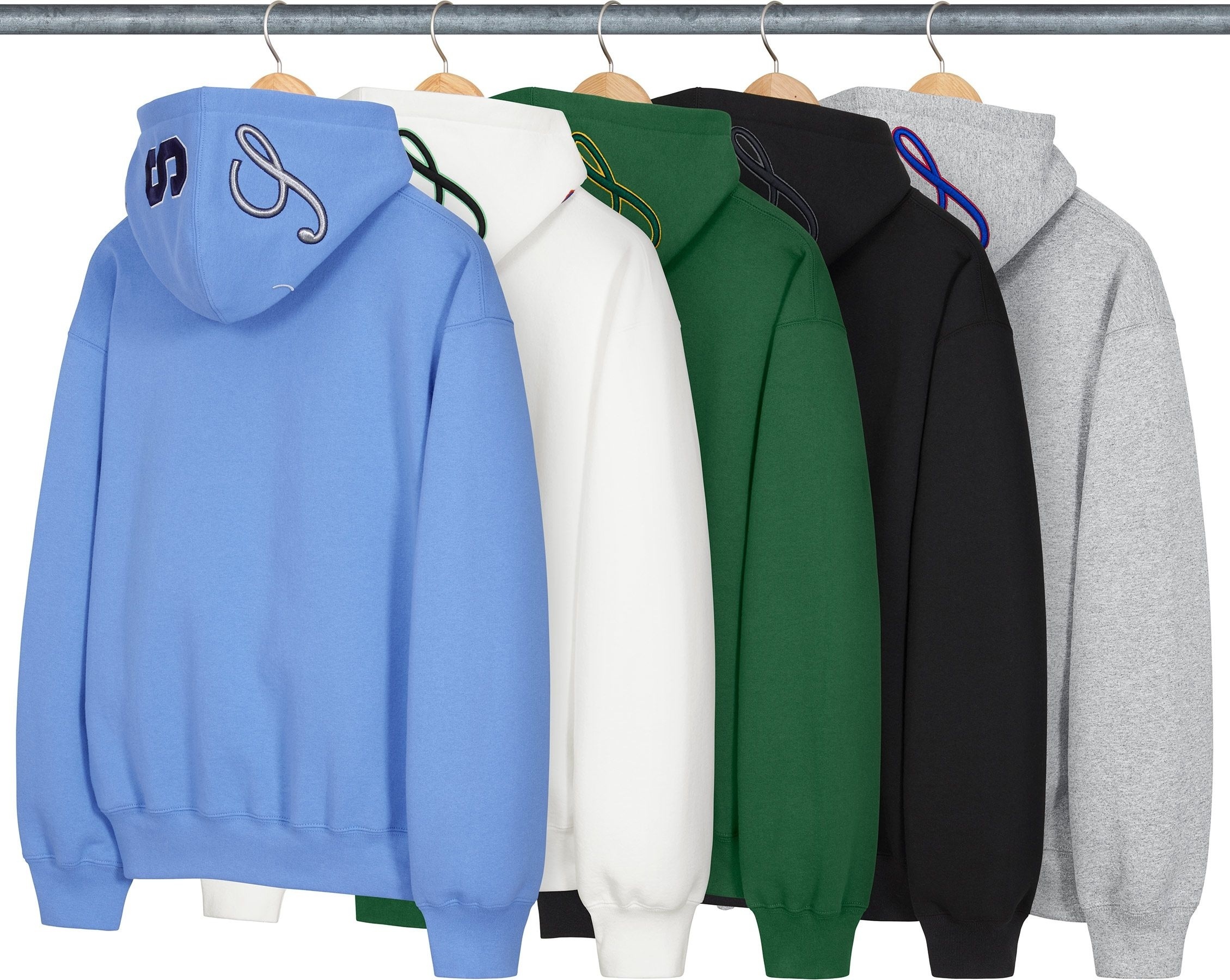 Multi S Logo Hooded Sweatshirt